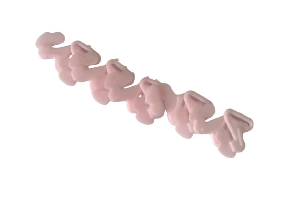 Broche Conector Para Sosten Rosado Plastico x 10 Unid.5