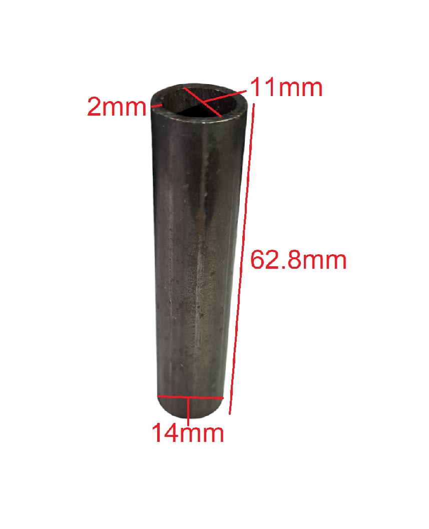 Buje 11x14x62.8 - 2mm2