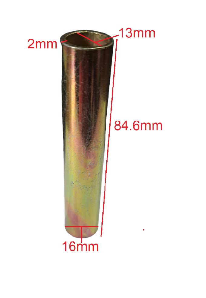 Buje 13x16x84.6 - 2mm Cromado2
