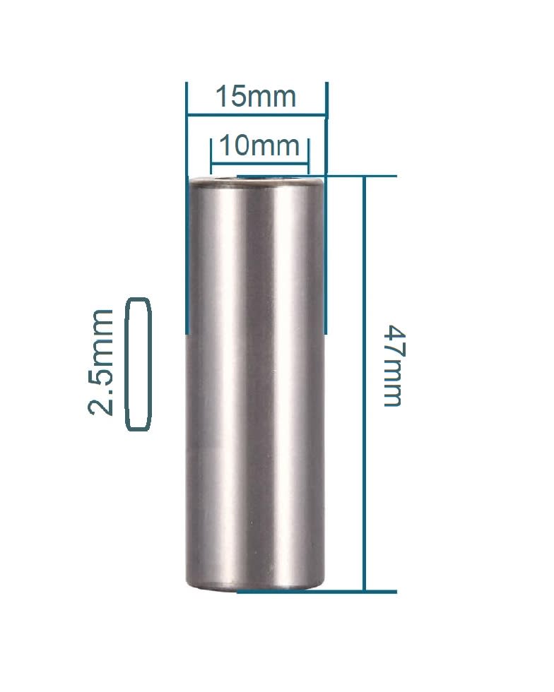 Buje Pistón Speed 125 Clasic 10x15x47mm - 2.5mm3