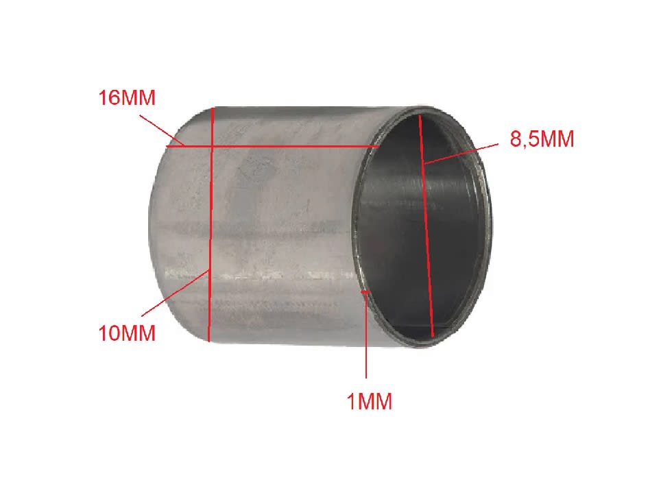 BUJE 8,5X10X16MM - 1MM2