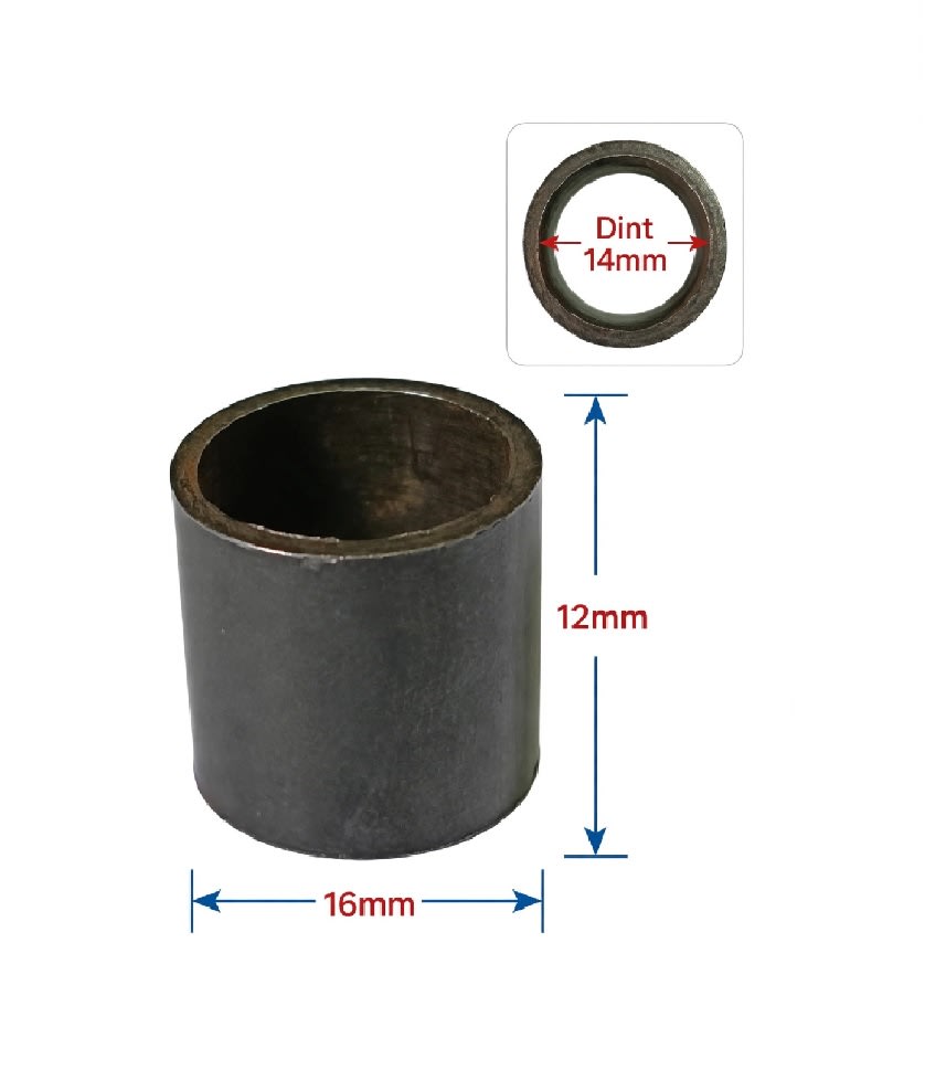 Buje Separador Eje Rueda Mini Moto Cross 14x16x12mm4