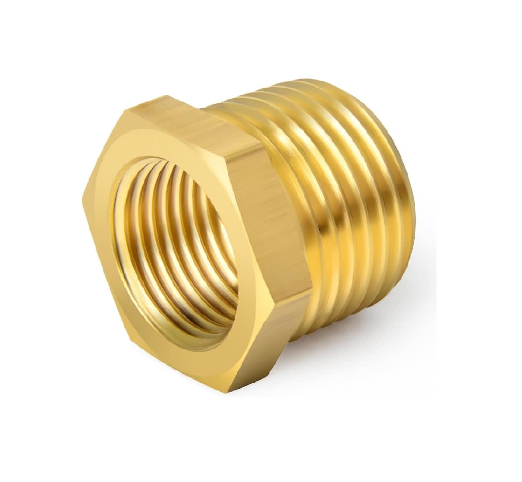 Bushing Reduccion 1/2?HE a 1/4?HI Bronce11