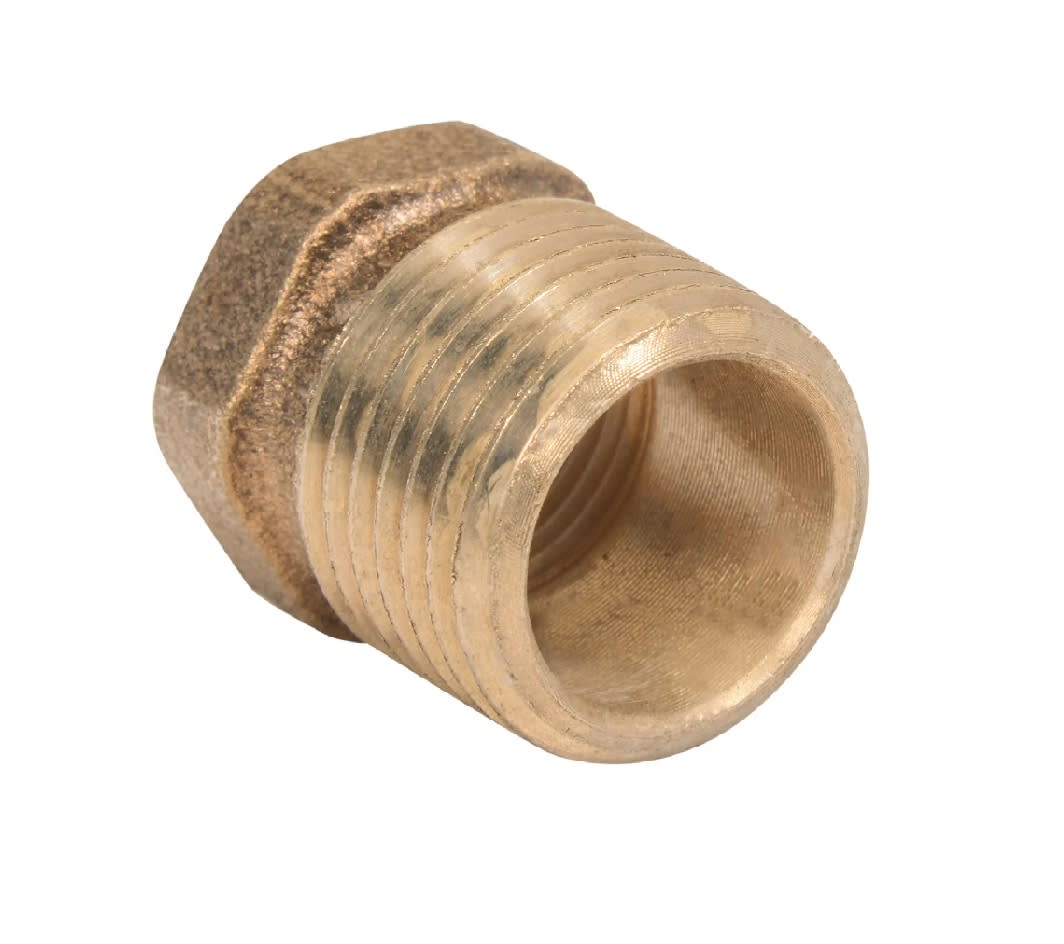 Bushing Reduccion 1/2?HE a 3/8?HI Bronce4