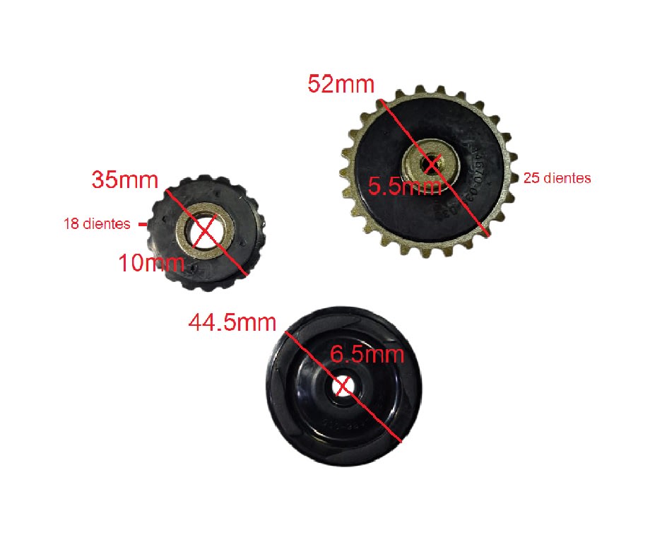 Cadena de Distribución con Piñón CD1104