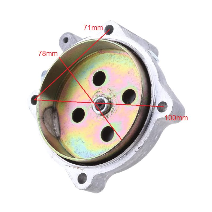 Caja Reductora de Tambor de Embrague T8F Piñón 14T para Go Kart Mini Dirt Bike 43-49cc3