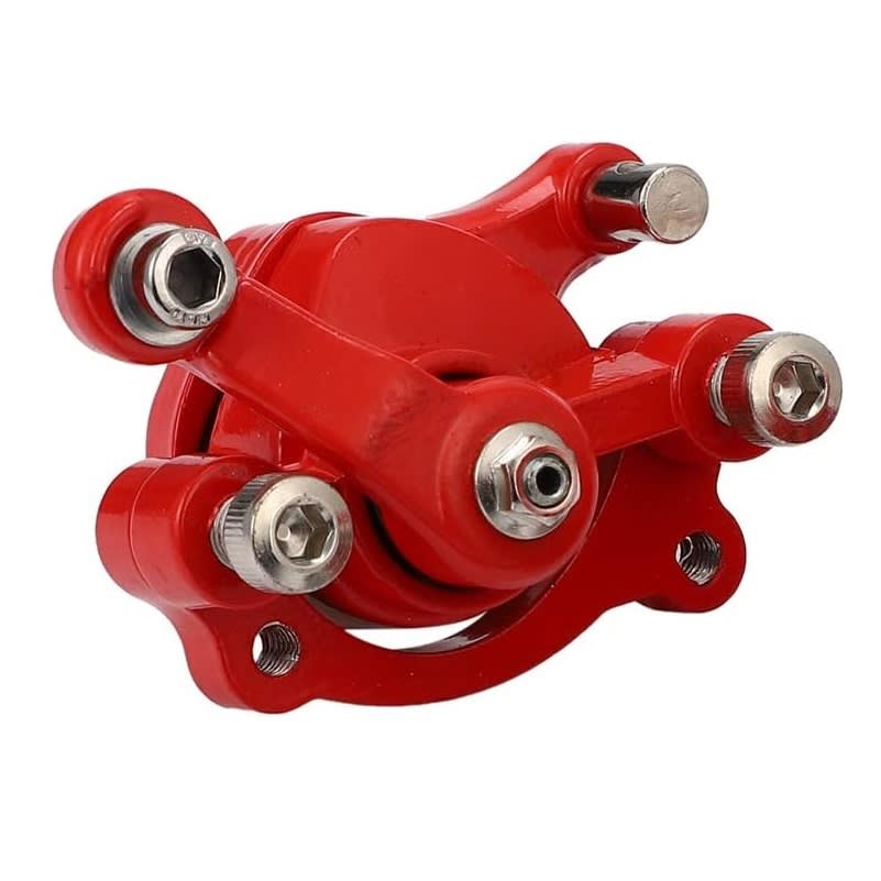 Caliper Pinza de Freno de Disco Trasero Derecho Rojo 50mm1