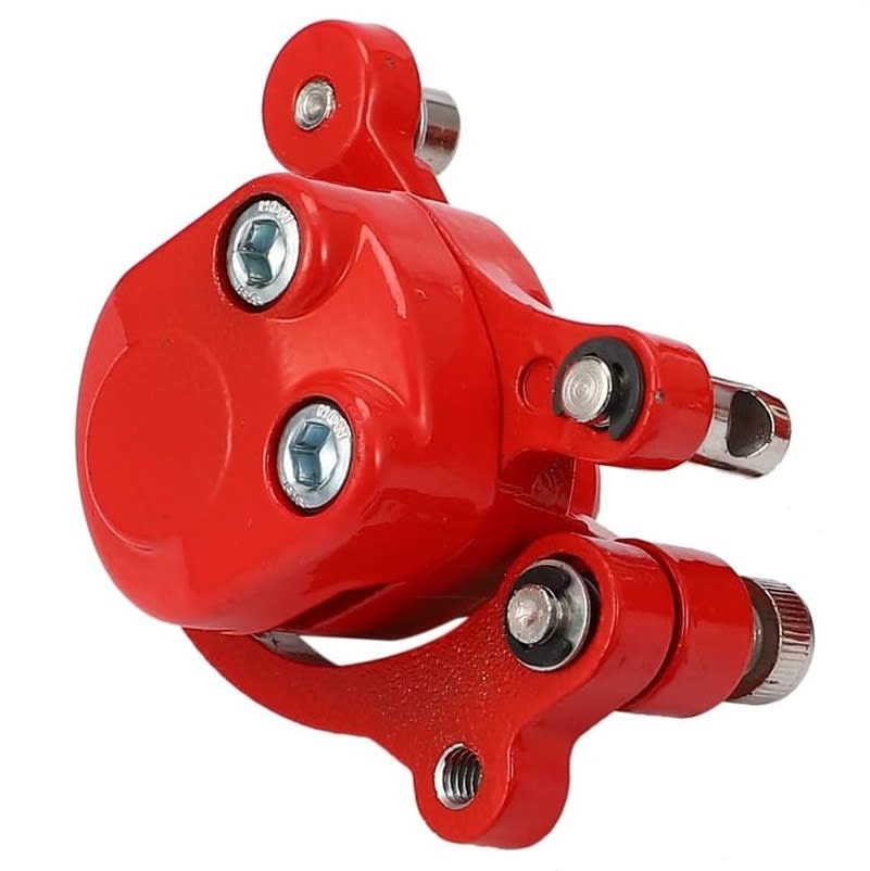Caliper Pinza de Freno de Disco Trasero Izquierdo Rojo 50mm9