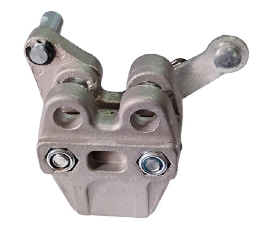 Caliper Pinza de Freno de Disco Trasero Plateado 25mm2