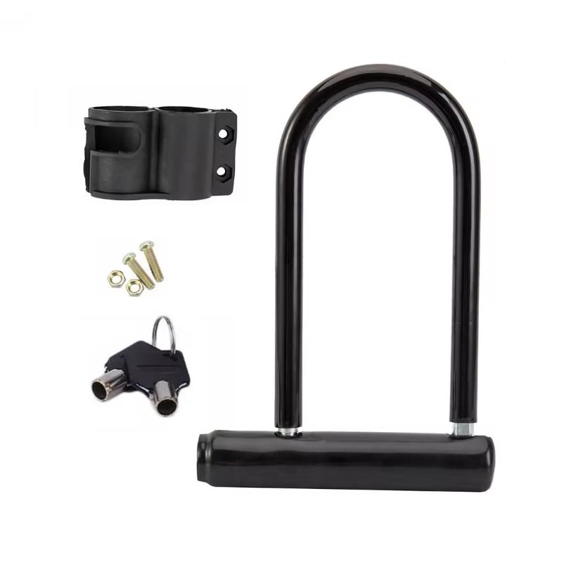 Candado bicicleta U con llave 0