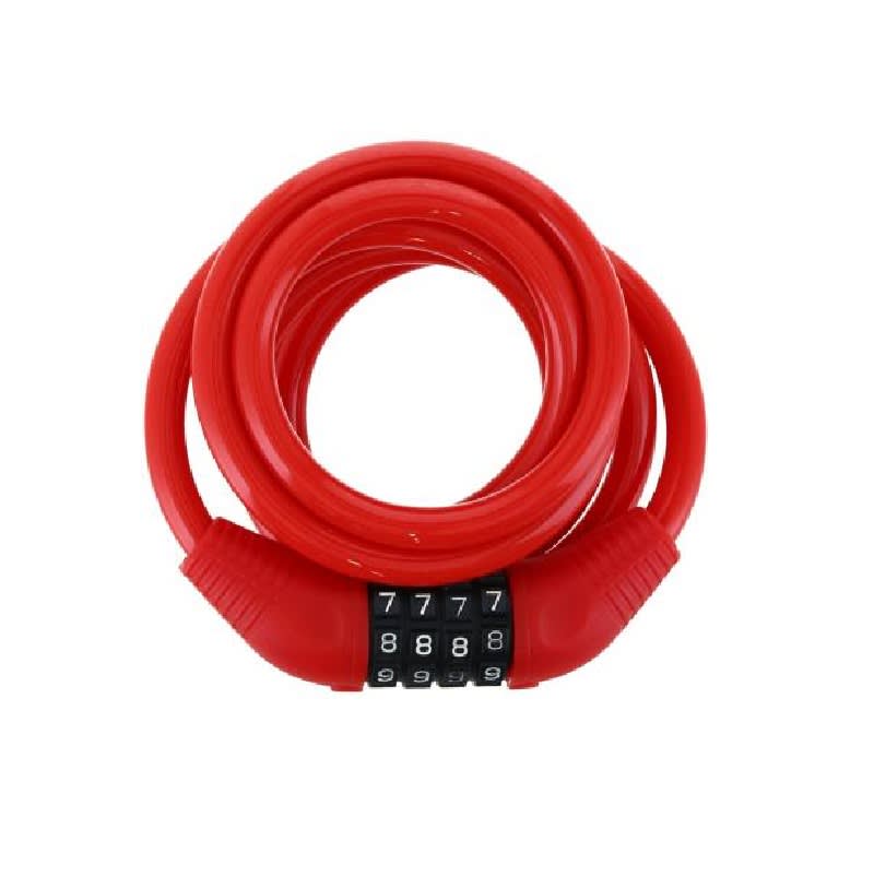 Candado Clave de 4 Digitos Rojo3