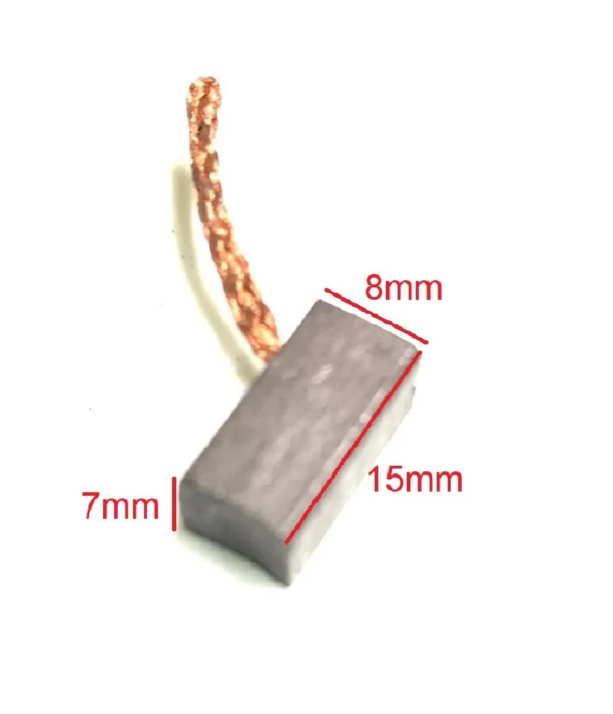 Carbón Motor Bomba Diafragma 7x8x15mm3