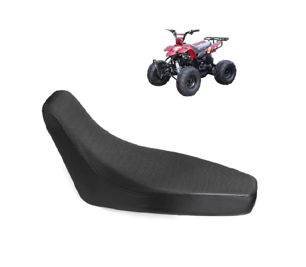 Carcasa Plástica Negro con Asiento y Focos Delanteros ATV 110cc - 125cc3