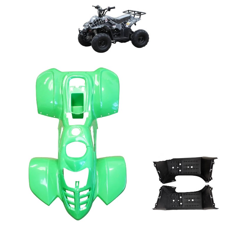 Carcasa Plástica ATV 110cc B2 Verde3