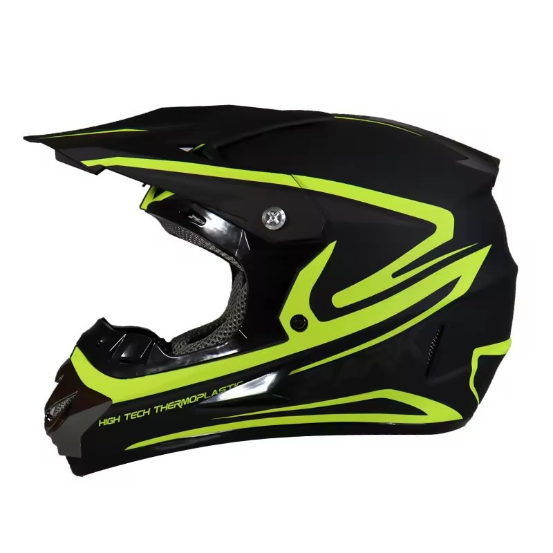 Casco Moto Negro Talla-L 58cm6