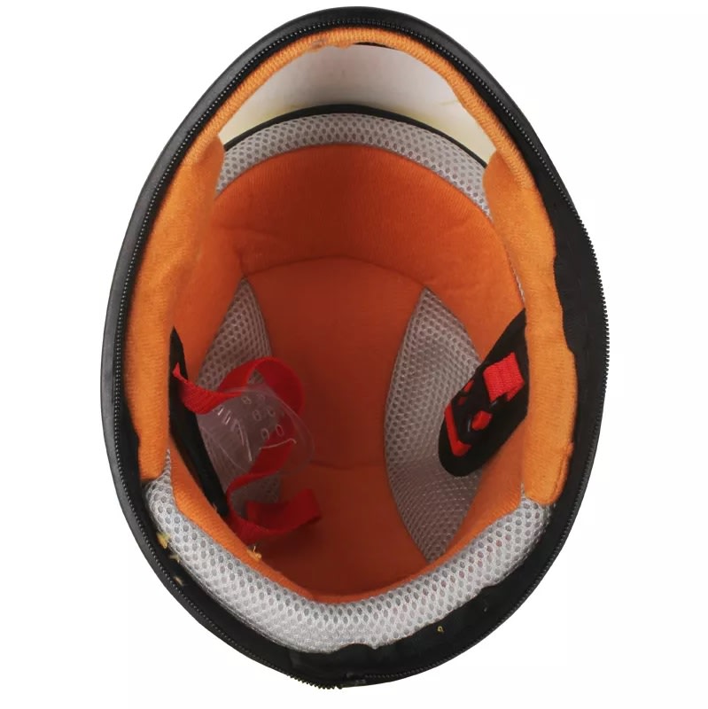 Casco Moto Unisex Infantil Rojo10