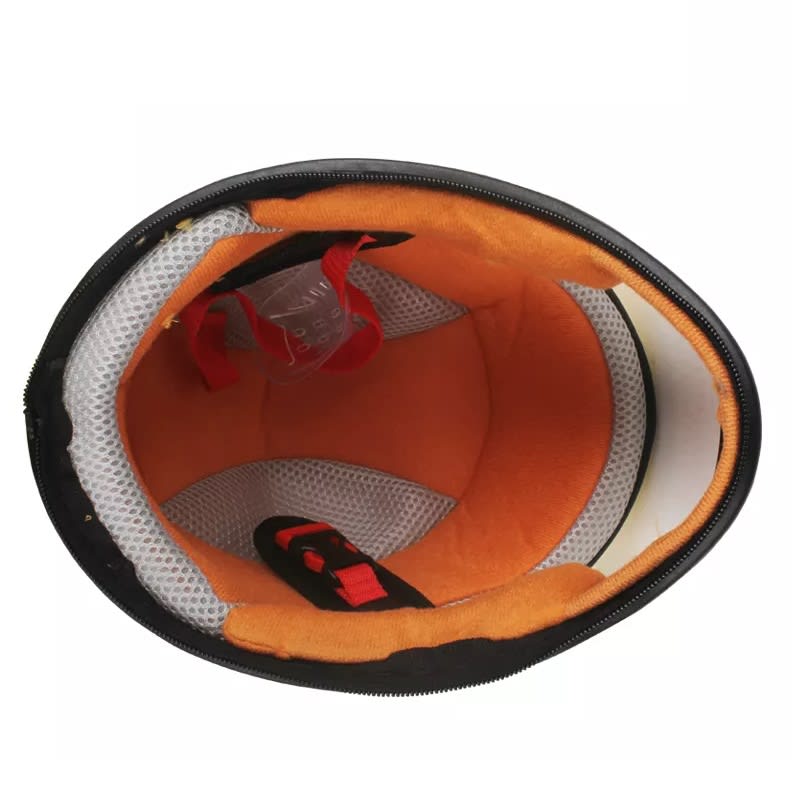 Casco Moto Unisex Infantil Amarillo6