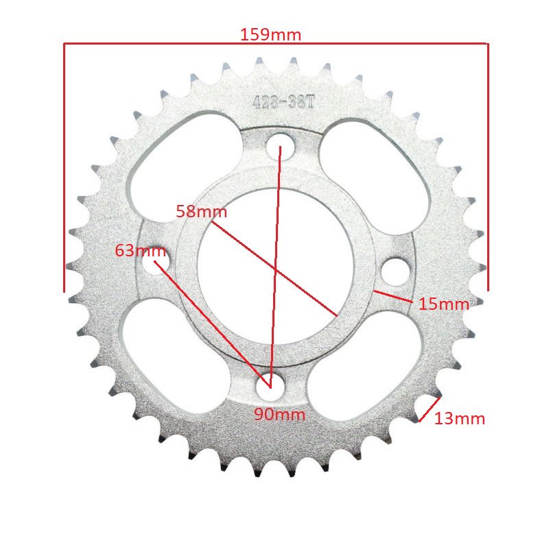 Catalina 428-38T 4P90 DI-58mm5