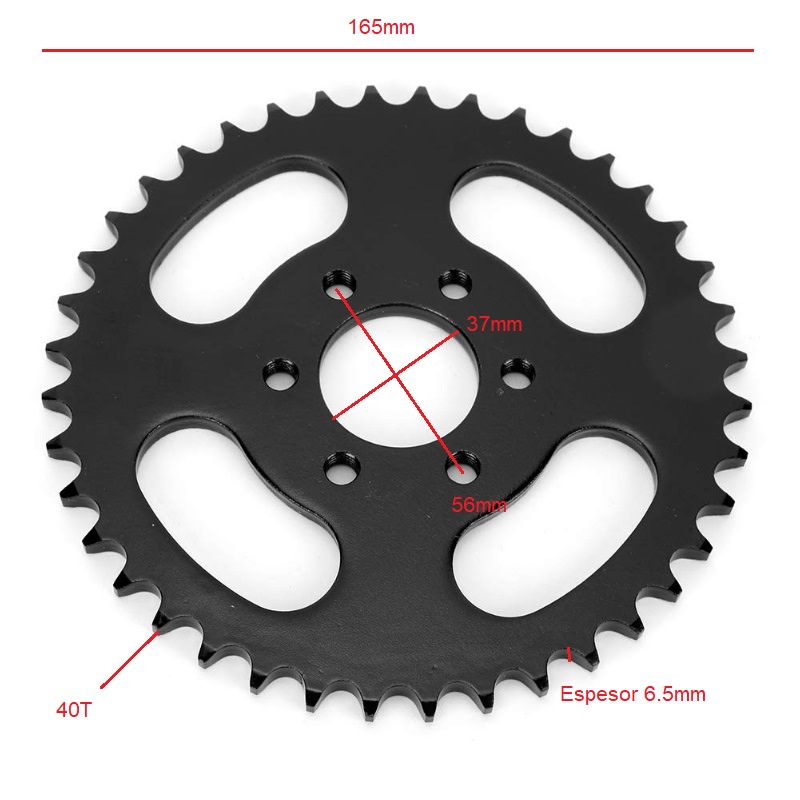 Catalina 428-40T 6P56 4 DI-37mm DE-165mm ESP-6.5mm5