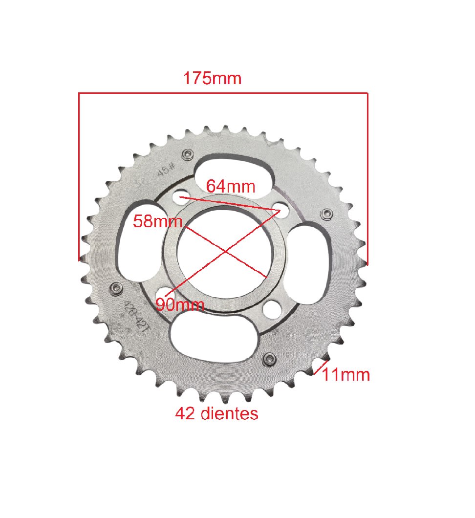 Catalina 428-42T 4P90 DI-58 Esp-7mm6