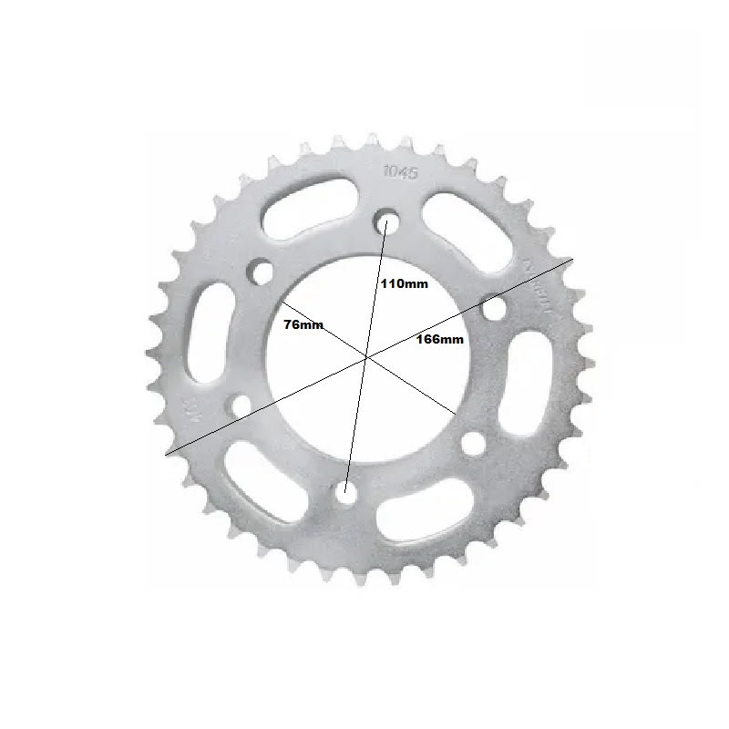 Catalina 428-40T 6P100 1045 Moto4