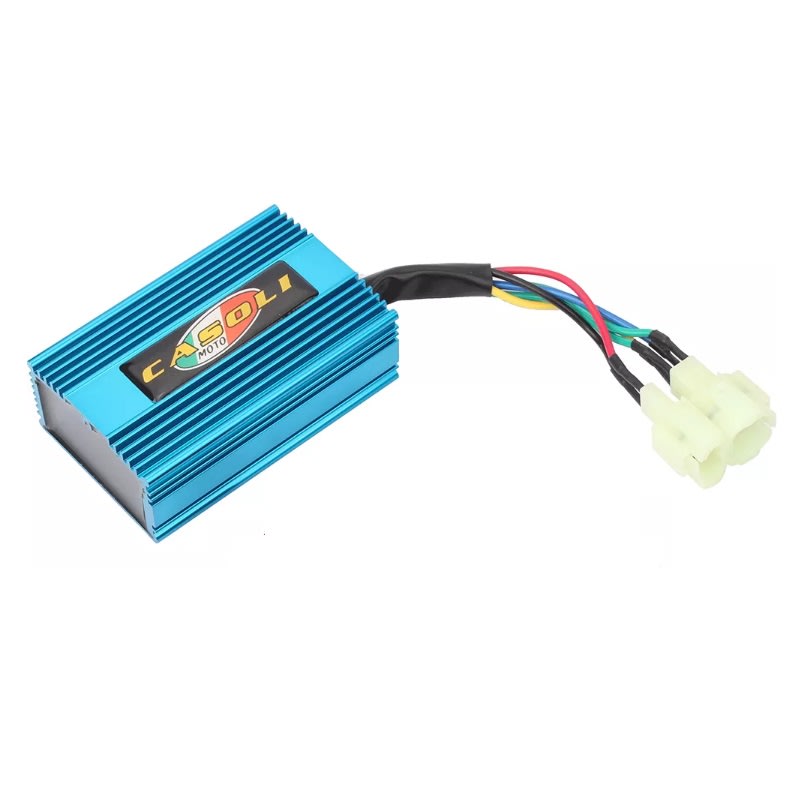 CDI 6P CG 125-250cc GY6 50-250cc ATV Scooter Go Kart Azul6