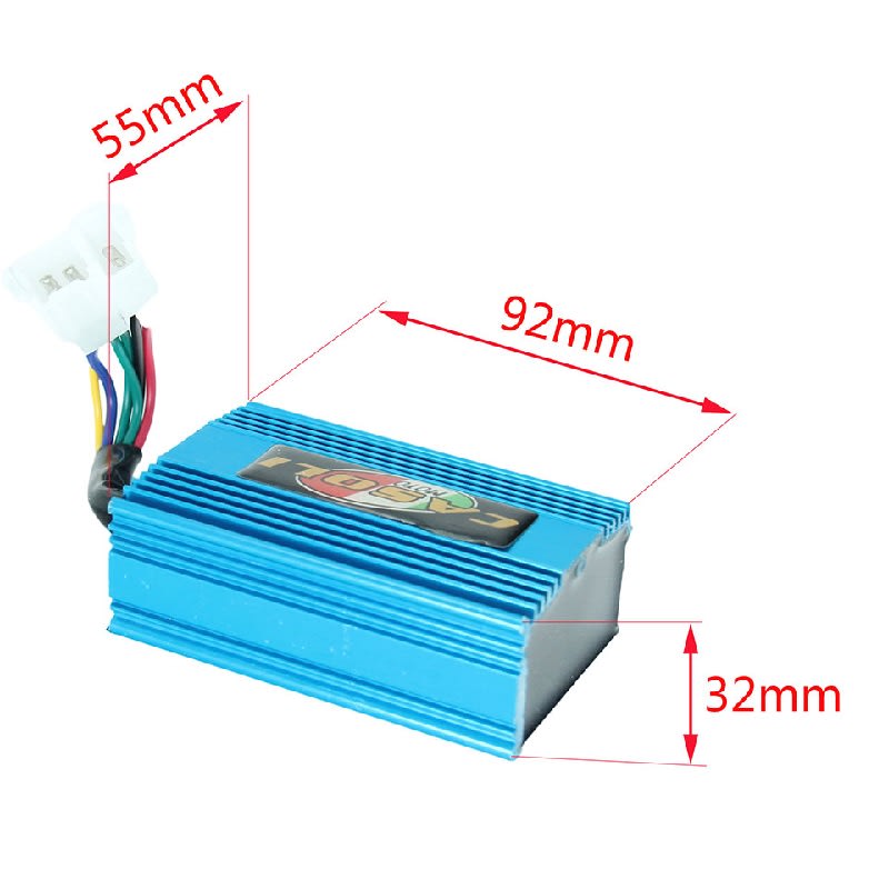 CDI 6P CG 125-250cc GY6 50-250cc ATV Scooter Go Kart Azul2