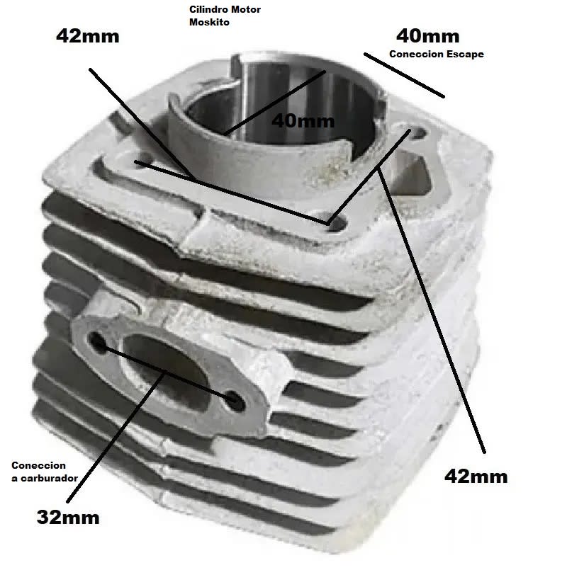 Cilindro Para Motor Bici9