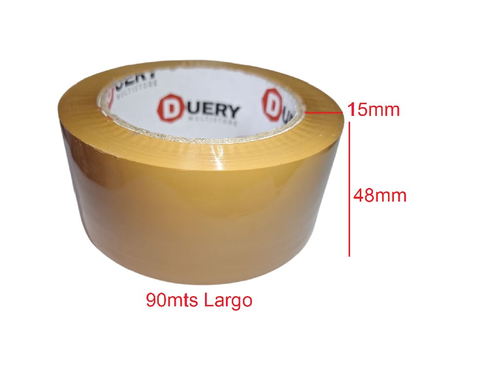 Cinta Embalaje Extra Fuerte 50mic Marrón 6 Unid3