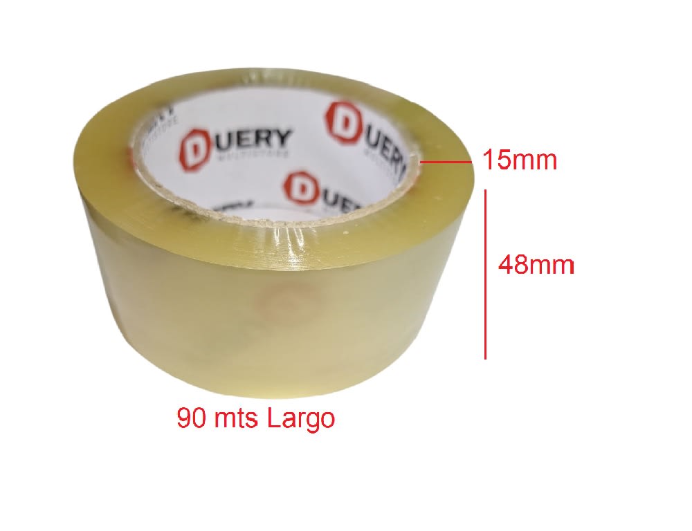 Cinta Embalaje Extra Fuerte 50mic Transparente Caja 36 Unid4