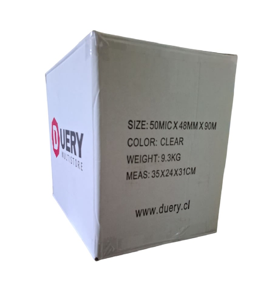 Cinta Embalaje Extra Fuerte 50mic Transparente Caja 36 Unid6