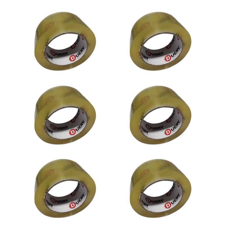 Cinta Embalaje Extra Fuerte 50Mic Transparente x 6 Unid. 0