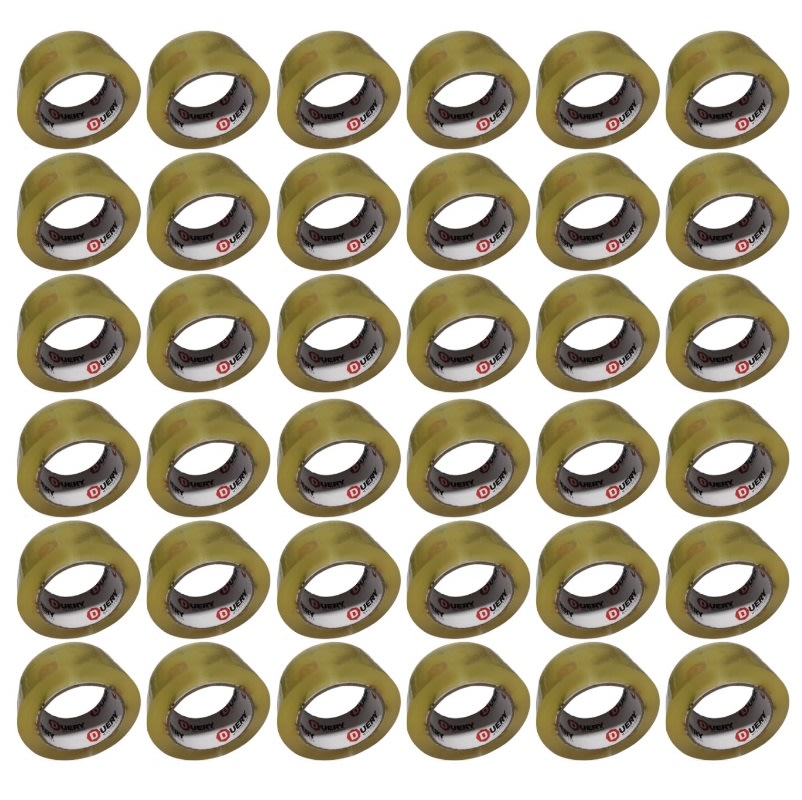 Cinta Embalaje Extra Fuerte 50mic Transparente Caja 36 Unid 0