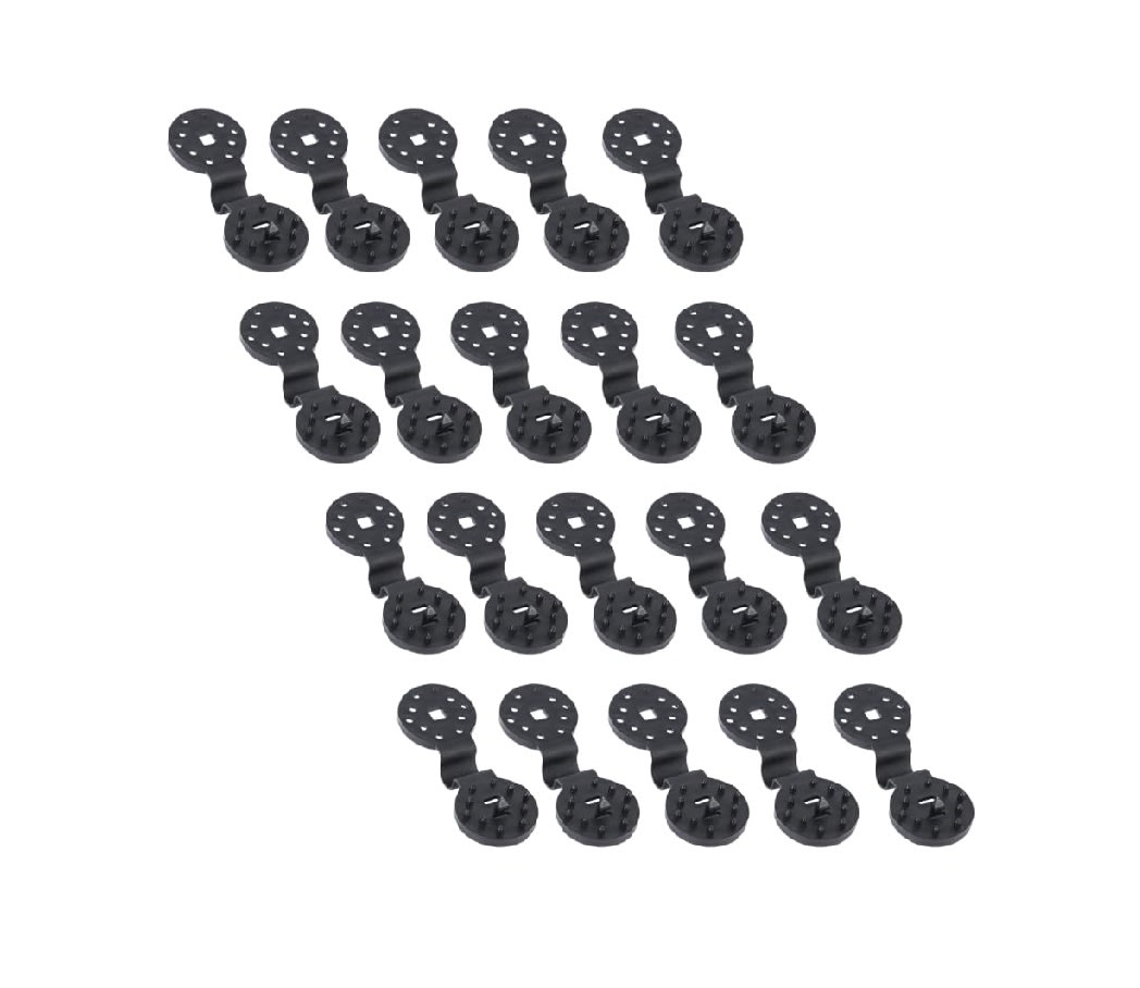 Clips de Fijación Plástico para Malla de Sombra x 20 Unid. 0