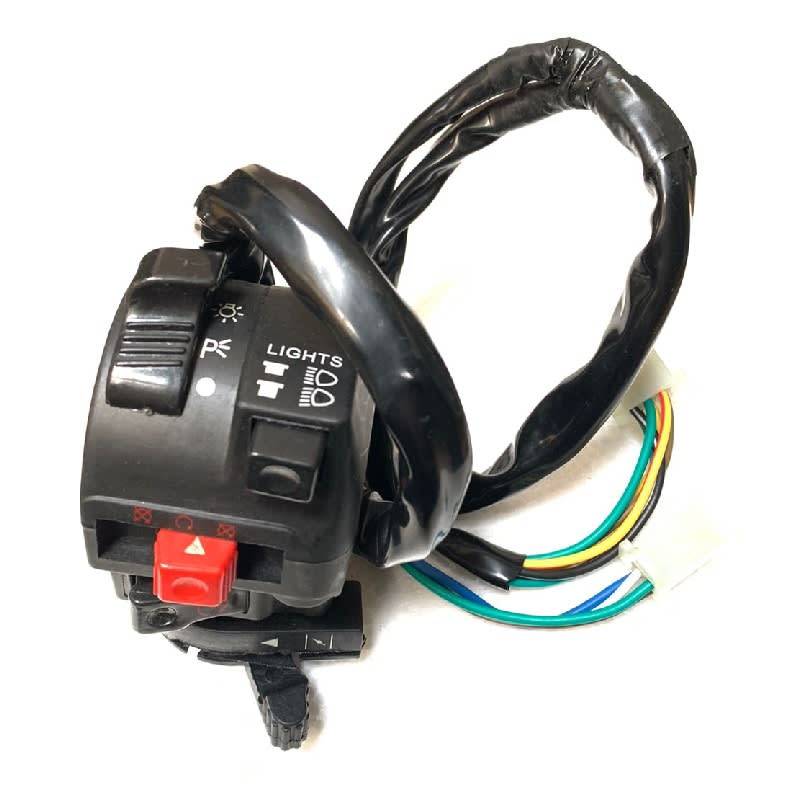 Switch Comando Izquierdo Luces, señalizador, arranque, ahogador 10C1