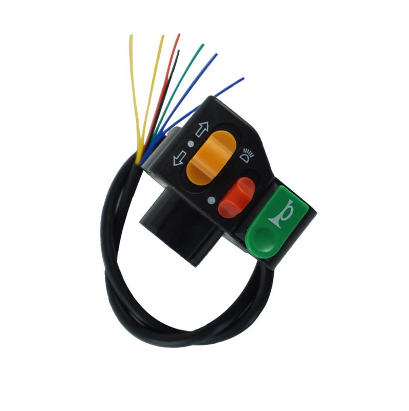 Switch Comando Interruptor Luz - Señal de Giro - Bocina12