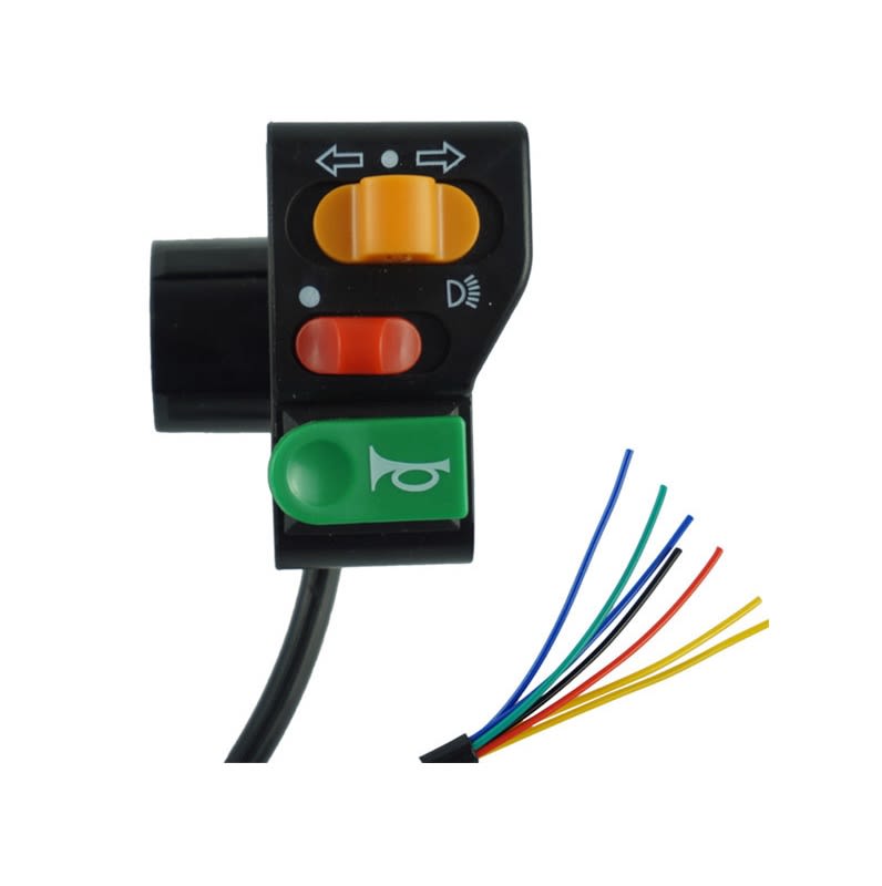 Switch Comando Interruptor Luz - Señal de Giro - Bocina5