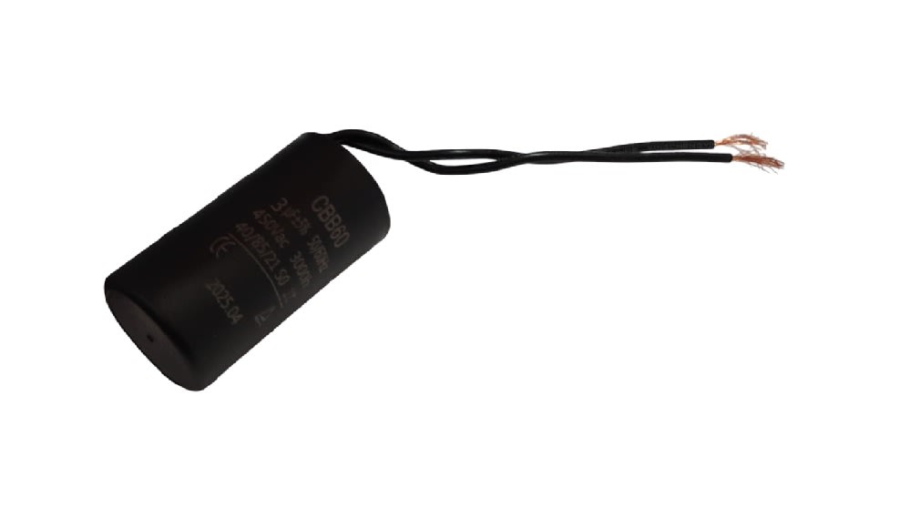 Condensador Cilíndrico para RS15/9 CBB60 3uF 450VAC 50/60Hz2