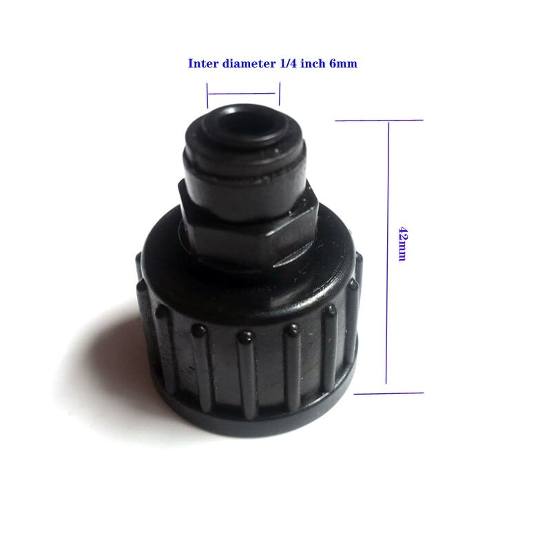 Conector Adaptador de Grifo de Agua 3/4' Sistema de Nebulización2