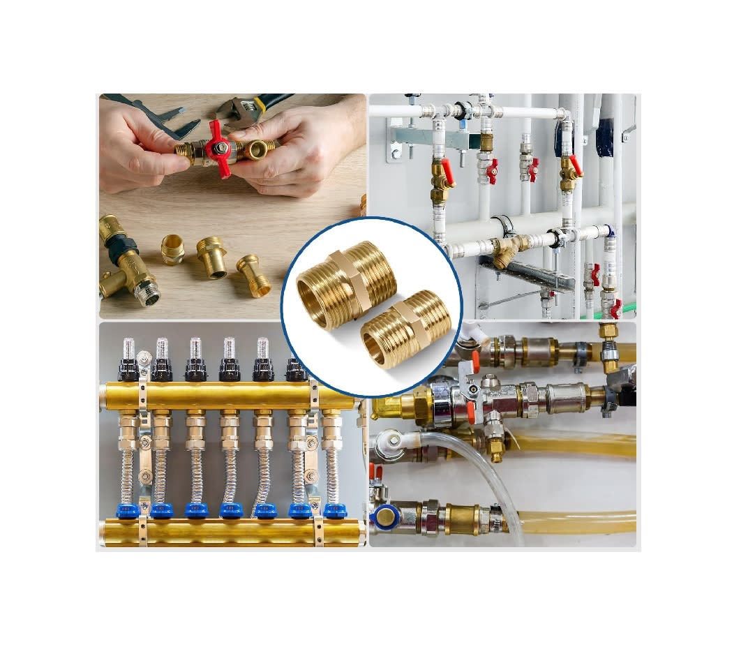 Conector Adaptador Recto He 1/2 x He 1/23