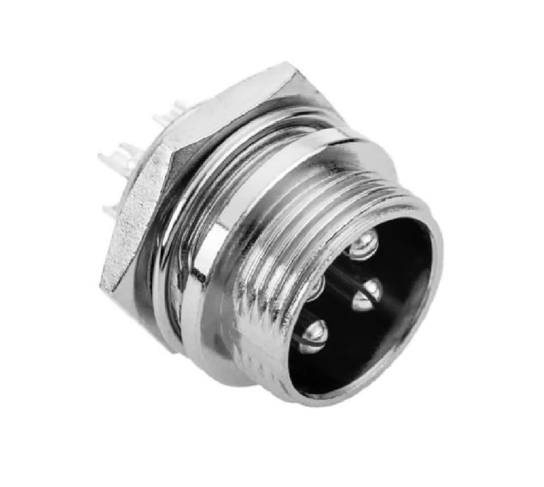 Conector Aviación GX-12 4P Macho y Hembra3