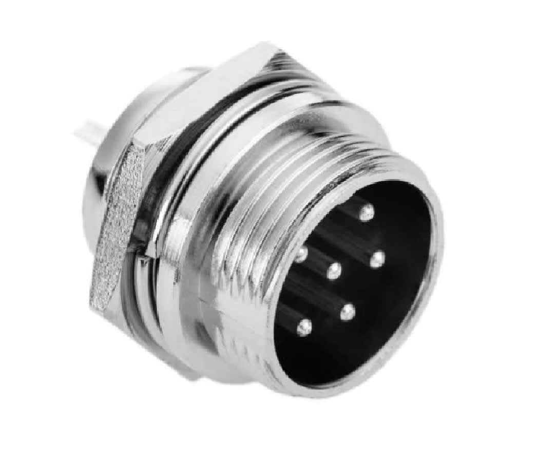 Conector Aviación GX-12 6P Macho y Hembra3