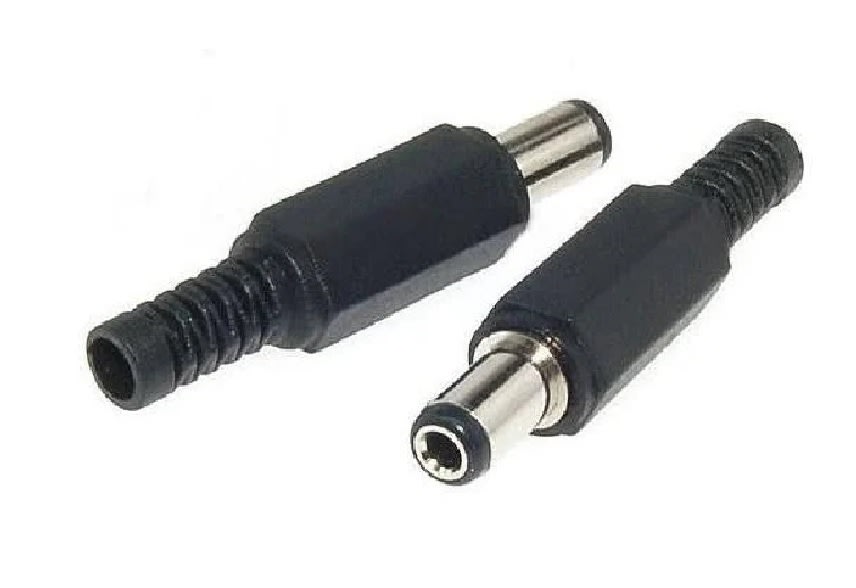 Conector Dc Plug Macho 2.1mm1