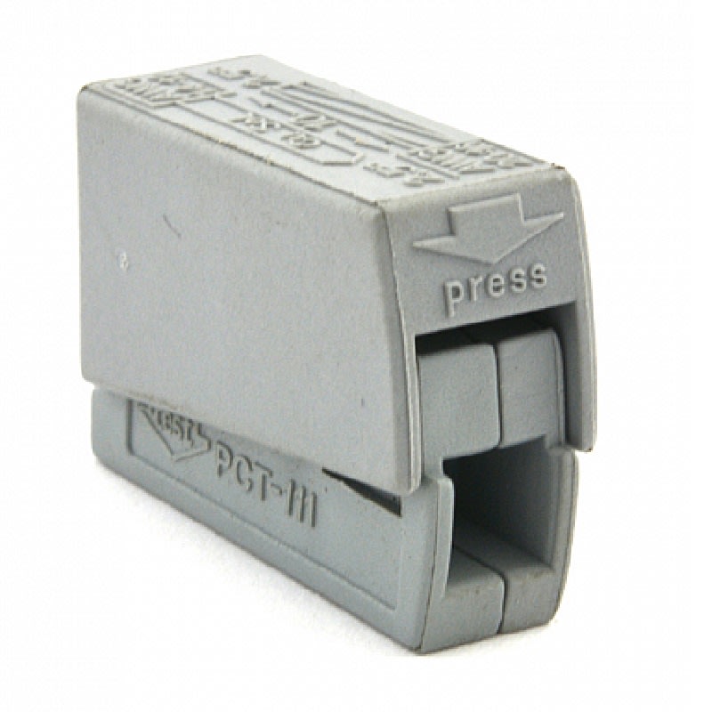 Conector de Cable 1 Pin PCT 111 Gris2