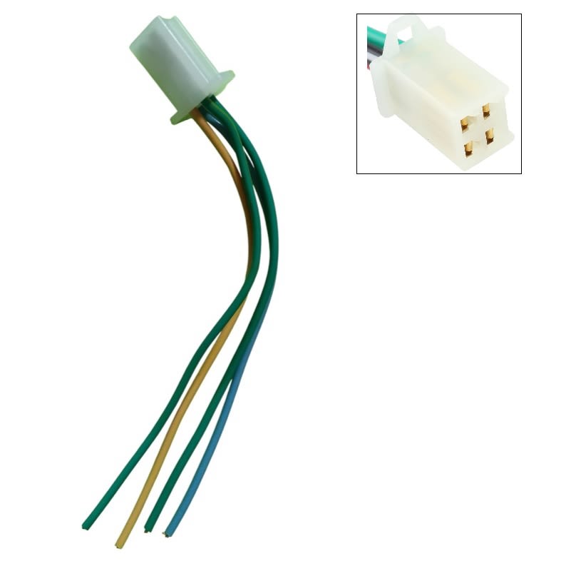 Conector Eléctrico Cables para CDI 4P Cuadrado 0
