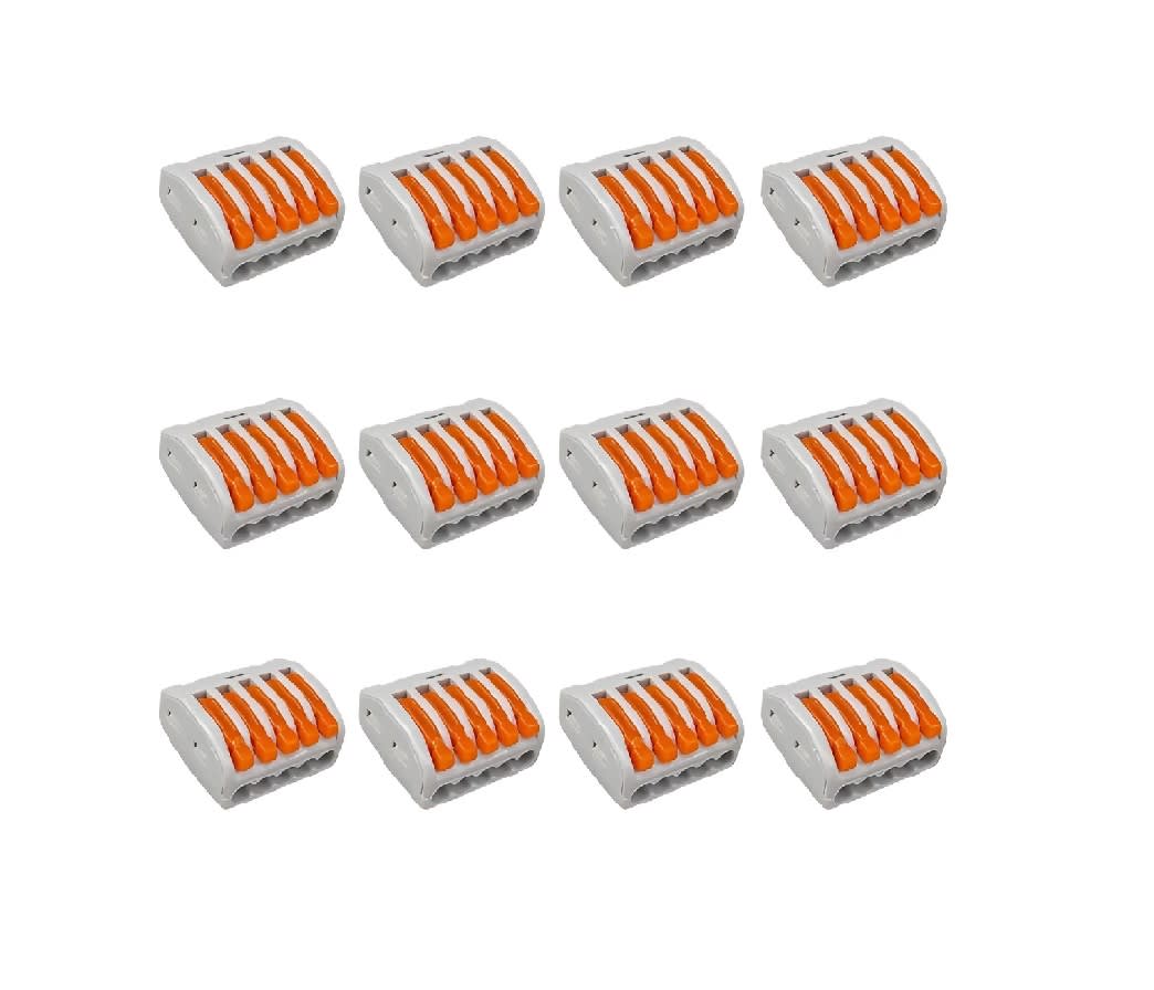 Conector De Cable Pct-215 Gris 12 Unid. Gris 0