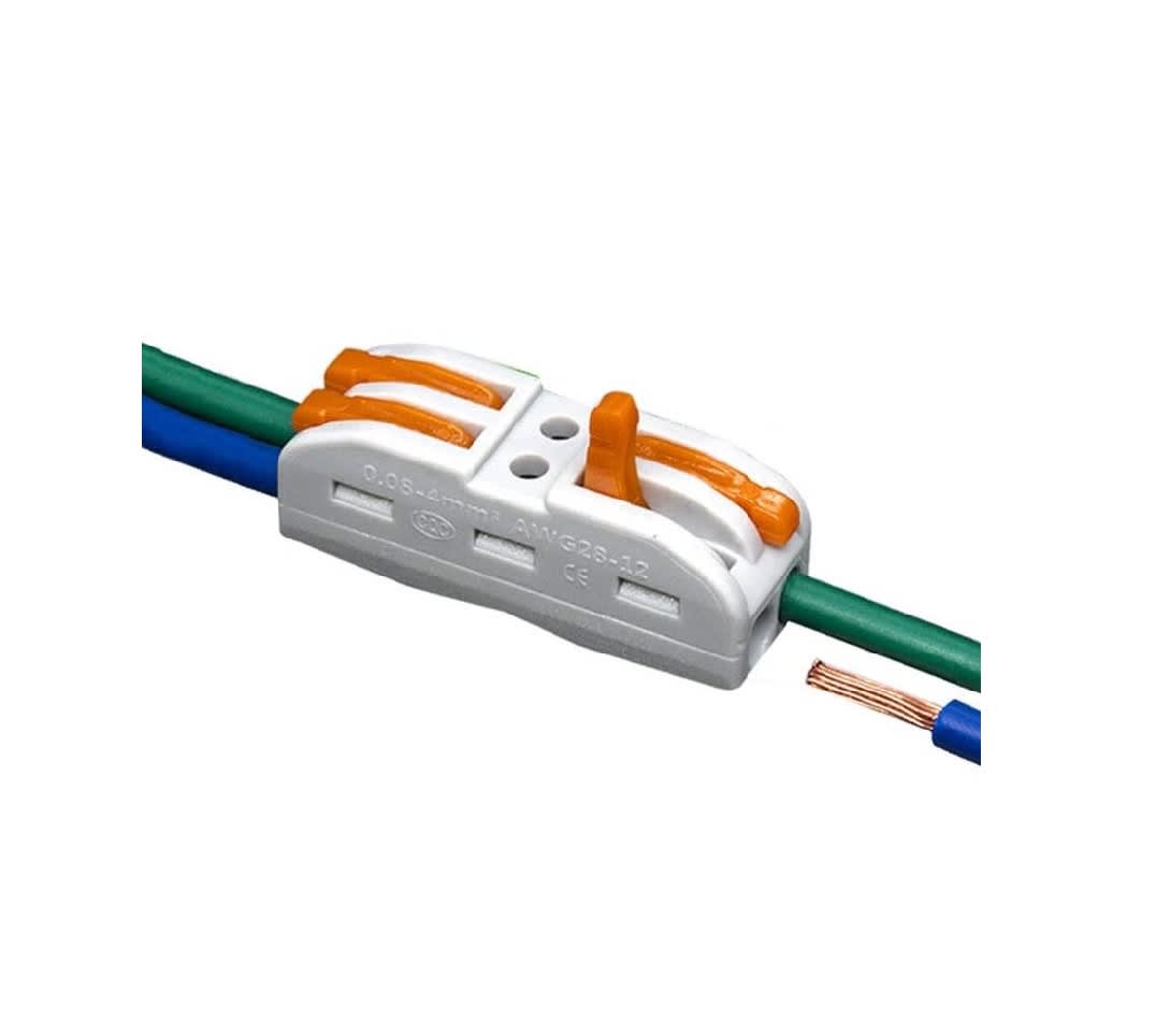 Conector De Cable Spl-2 Gris 10 Unid. Gris2