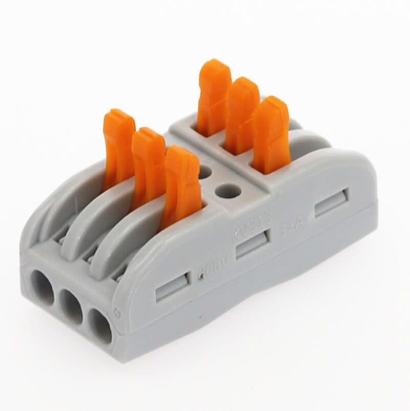 Conector de Cable SPL 3 Gris2