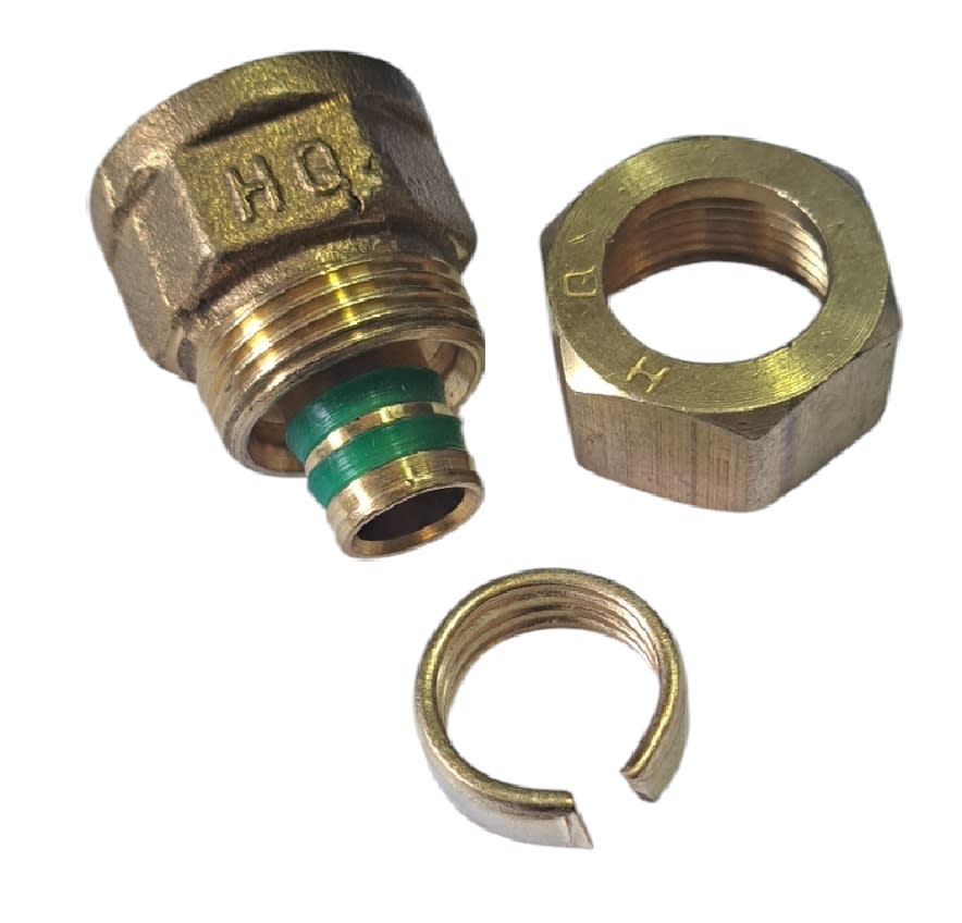 Conector de Compresion Hembra HI-1/2 PEX 16mm2