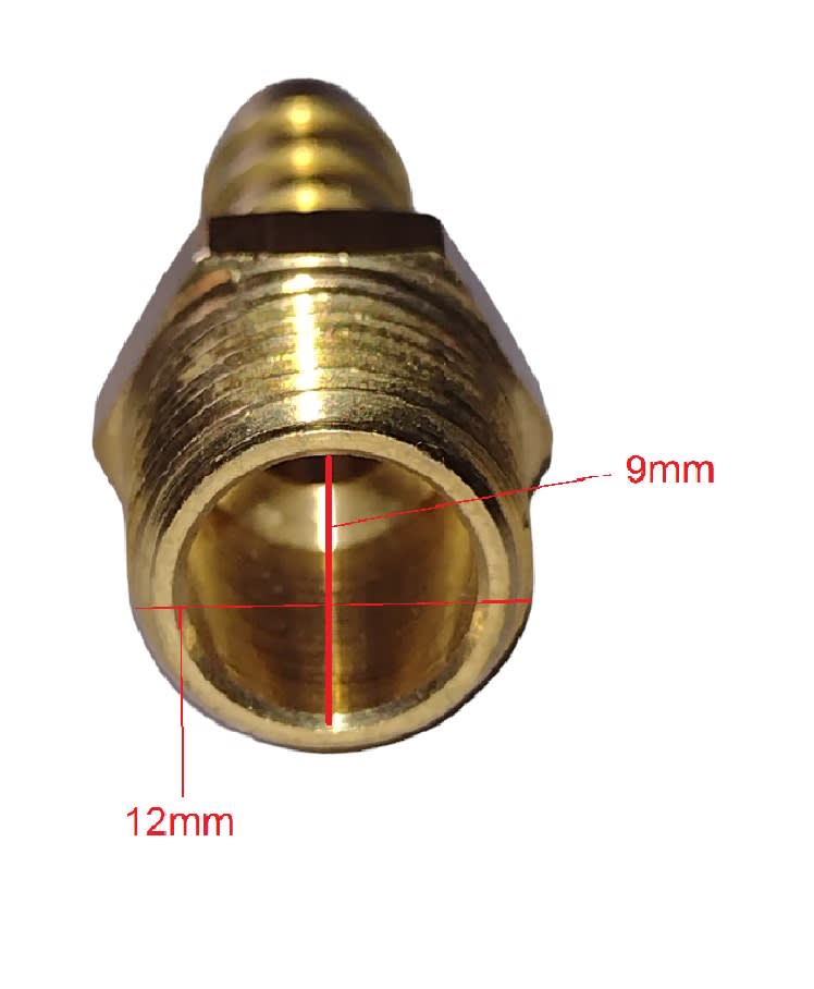 Conector Espiga de Bronce 1/44